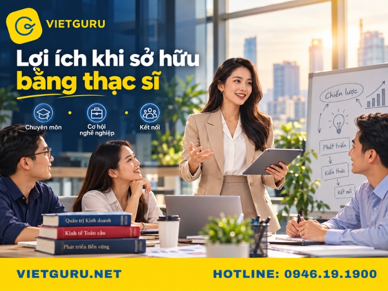 Lợi ích khi sở hữu bằng thạc sĩ