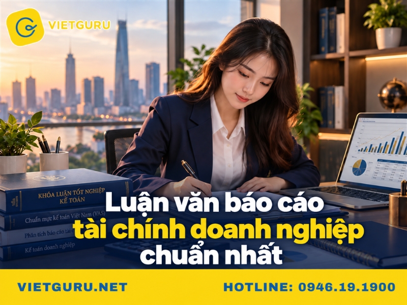 Luận văn báo cáo tài chính doanh nghiệp chuẩn nhất Luận văn báo cáo tài chính doanh nghiệp chuẩn nhất
