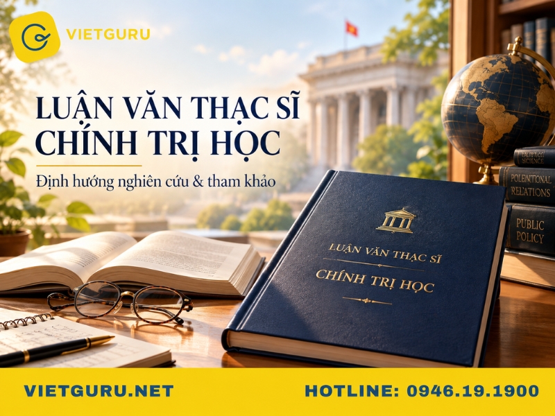 Luận văn thạc sĩ chính trị học chuẩn nhất