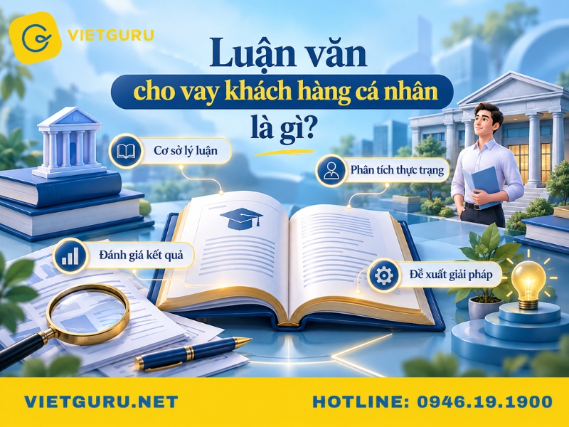 Luận văn thạc sĩ cho vay khách hàng cá nhân chuẩn nhất Luận văn thạc sĩ cho vay khách hàng cá nhân là gì?