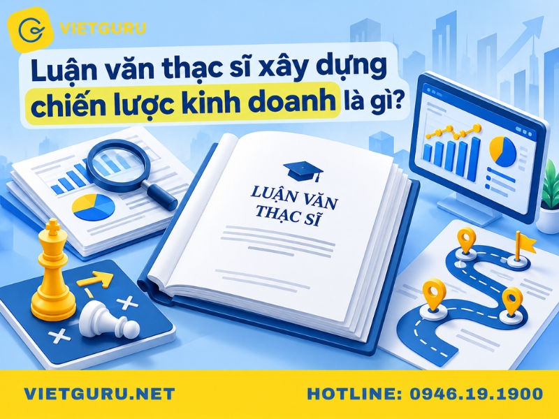 Luận văn thạc sĩ xây dựng chiến lược kinh doanh: Mẫu & đề tài Luận văn thạc sĩ xây dựng chiến lược kinh doanh là gì?