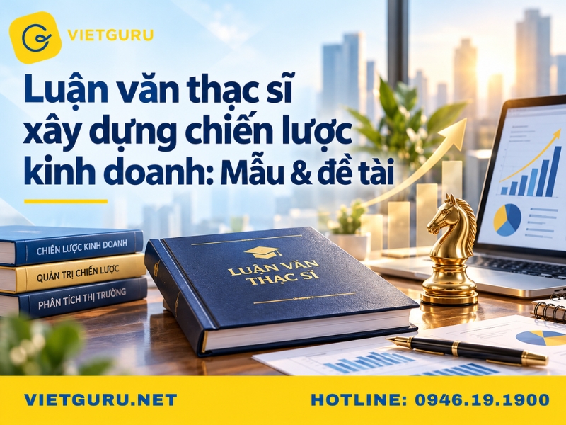 Luận văn thạc sĩ xây dựng chiến lược kinh doanh: Mẫu & đề tài Luận văn thạc sĩ xây dựng chiến lược kinh doanh: Mẫu & đề tài