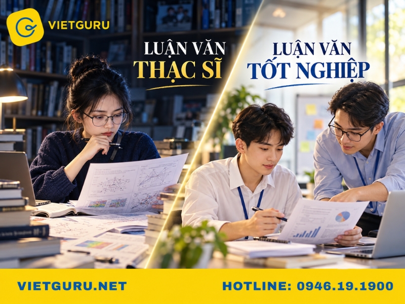Luận văn thạc sĩ quản trị nguồn nhân lực và luận văn tốt nghiệp quản trị nguồn nhân lực khác nhau thế nào?