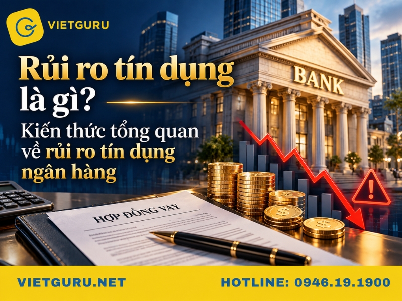 Rủi ro tín dụng là gì? Kiến thức tổng quan về rủi ro tín dụng ngân hàng