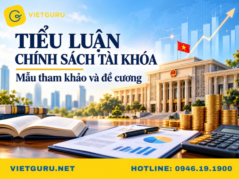 Tiểu luận chính sách tài khóa: Mẫu tham khảo và đề cương