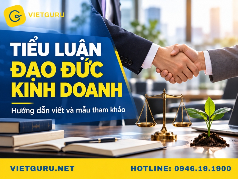 Tiểu luận đạo đức kinh doanh: Hướng dẫn viết chuẩn kèm mẫu tham khảo Tiểu luận đạo đức kinh doanh: Hướng dẫn viết chuẩn kèm mẫu tham khảo