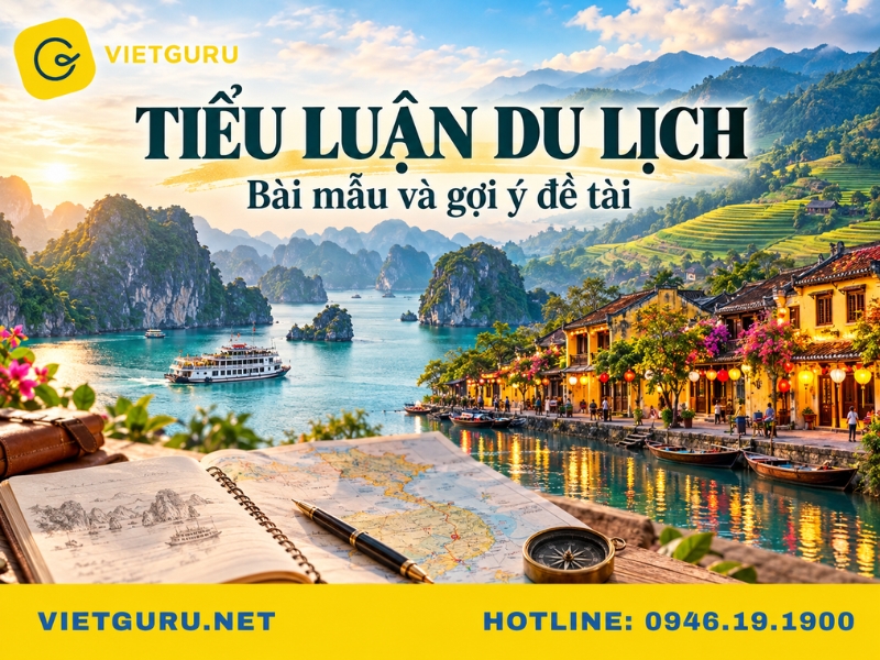Tiểu luận du lịch: Bài mẫu và gợi ý đề tài