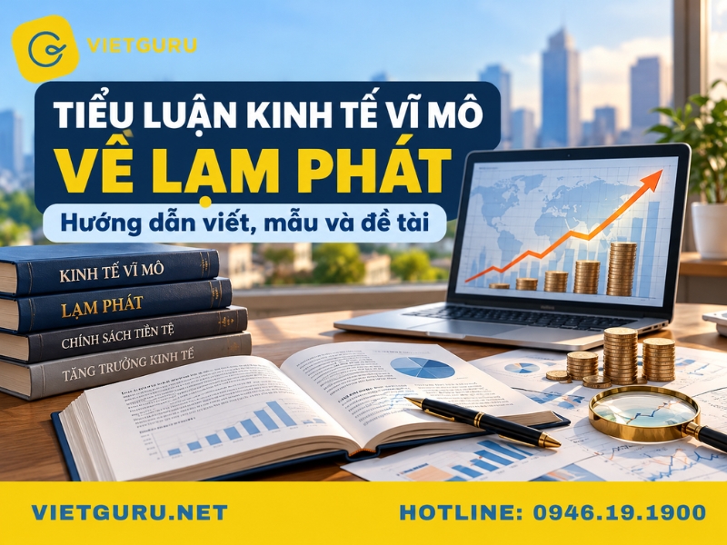 Tiểu luận kinh tế vĩ mô về lạm phát: Hướng dẫn viết, mẫu và đề tài Tiểu luận kinh tế vĩ mô về lạm phát: Hướng dẫn viết, mẫu và đề tài