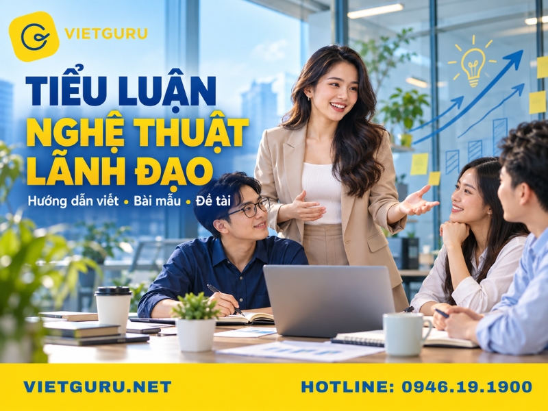 Tiểu luận nghệ thuật lãnh đạo: Hướng dẫn viết, bài mẫu và đề tài tham khảo Tiểu luận nghệ thuật lãnh đạo: Hướng dẫn viết, bài mẫu và đề tài tham khảo