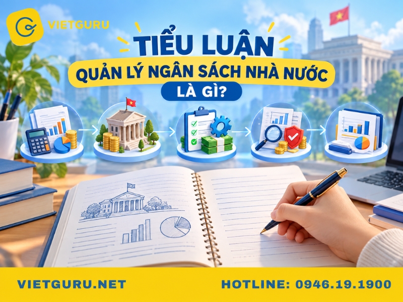 Tiểu luận quản lý ngân sách nhà nước chuẩn nhất Tiểu luận quản lý ngân sách nhà nước là gì?