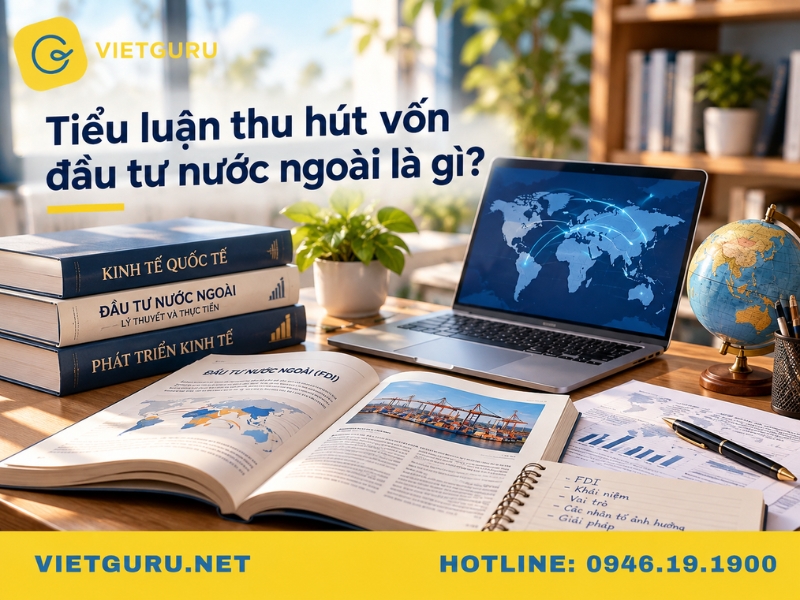 Tiểu luận thu hút vốn đầu tư nước ngoài là gì?