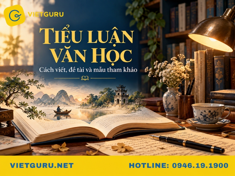 Tiểu luận văn học: cách viết, đề tài và mẫu tham khảo Tiểu luận văn học: cách viết, đề tài và mẫu tham khảo