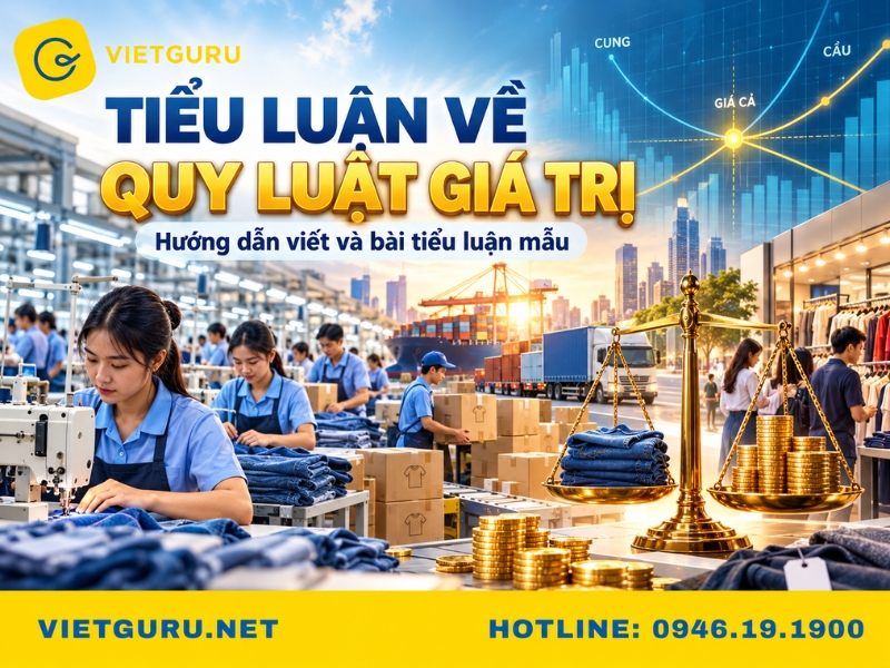 Tiểu luận về quy luật giá trị: Hướng dẫn viết và bài tiểu luận mẫu