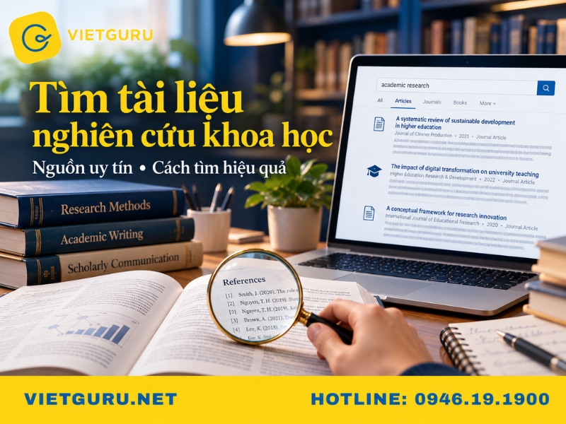 Tìm tài liệu nghiên cứu khoa học: Nguồn uy tín và cách tìm hiệu quả Tìm tài liệu nghiên cứu khoa học: Nguồn uy tín và cách tìm hiệu quả