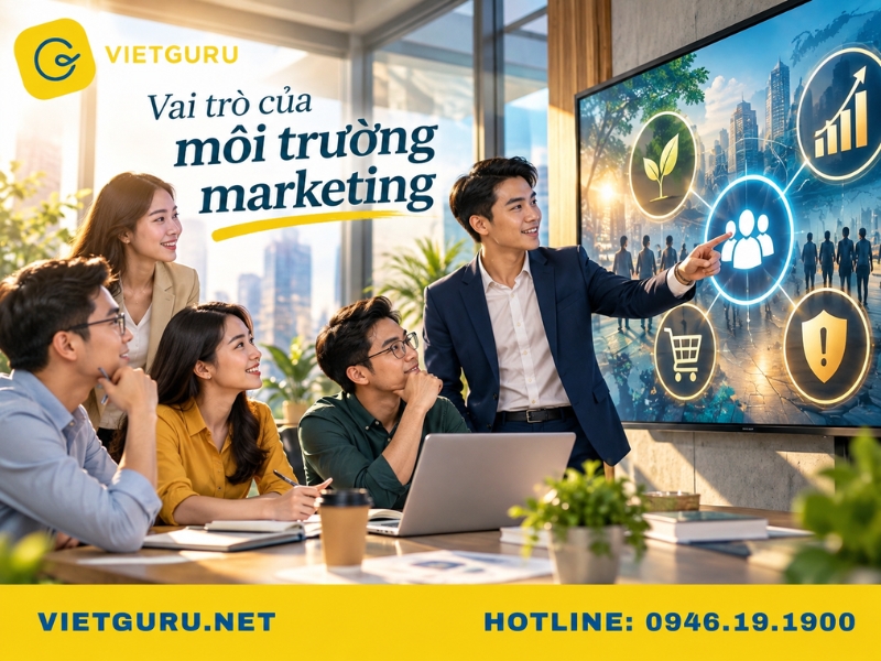 Môi trường marketing là gì? Phân tích môi trường marketing vi mô và vĩ mô Vai trò của môi trường marketing với các doanh nghiệp