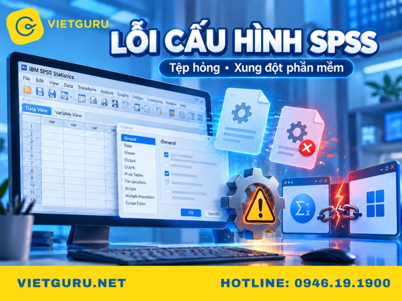 SPSS không hiện thanh công cụ: Nguyên nhân và cách khắc phục Vì sao SPSS không hiển thị thanh công cụ?