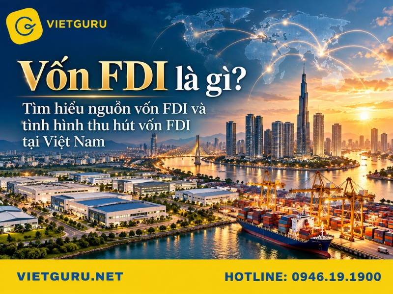 Vốn FDI là gì? Tìm hiểu nguồn vốn FDI và tình hình thu hút vốn FDI tại Việt Nam Vốn FDI là gì? Tìm hiểu nguồn vốn FDI và tình hình thu hút vốn FDI tại Việt Nam